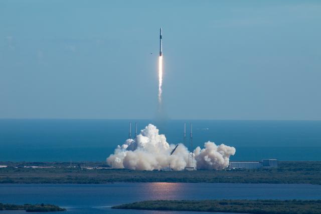 NASA image: SpaceX CRS-19 Liftoff