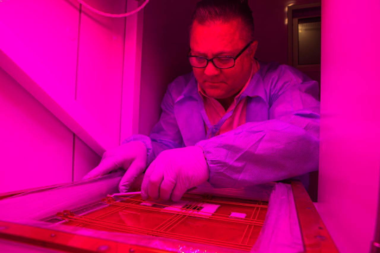 Matthew English is the Exploration Research and Technology facility manager for the Space Station Processing Facility (SSPF) at NASA’s Kennedy Space Center in Florida. English’s responsibilities include ensuring that the International Space Station teams inside the SSPF have the facilities, tools and capabilities they need to support their launch customers, thus providing the support necessary to enable further research and design discoveries within NASA. 