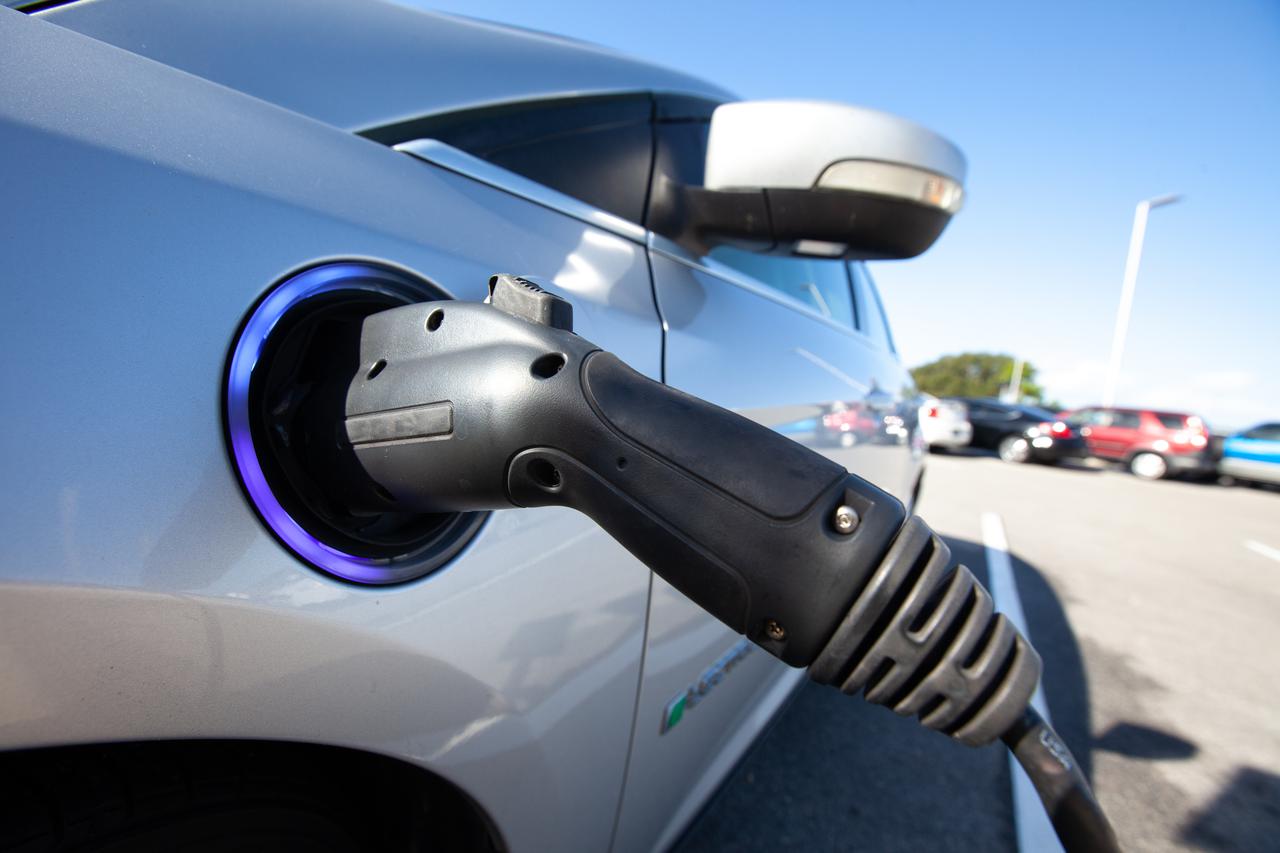 Kennedy continues to expand use of alternate fuel vehicles on center. As of 2021, 75% of the fleet uses alternative fuels (electricity, E-85, and biodiesel) to power them. There are 20 hybrids (gas/electric) 15 plug in hybrids, and 14 dedicated electric vehicles. Kennedy is working with commercial partner Florida Power and Light to build 56 additional vehicle chargers for government-owned vehicles by the end of 2021.