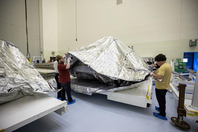NASA image: Mars 2020 Heat Shield & Backshell Unboxing