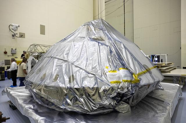 NASA image: Mars 2020 Heat Shield & Backshell Unboxing