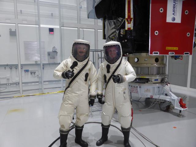 NASA image: Solar Orbiter Processing: Propellant Loading Operations at Astro