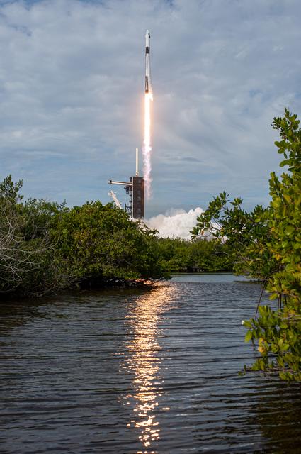 NASA image: SpaceX In-Flight Abort Test - Liftoff