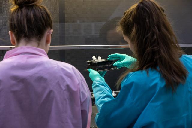 NASA image: VEG-03 J/K/L Packing for Wallops