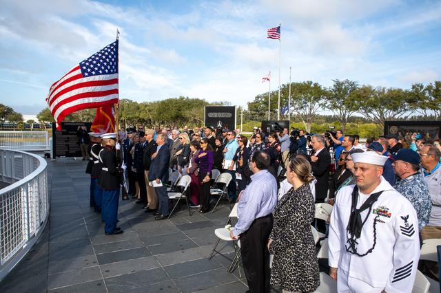 NASA image: NASA Day of Remembrance Wreath Laying Ceremony