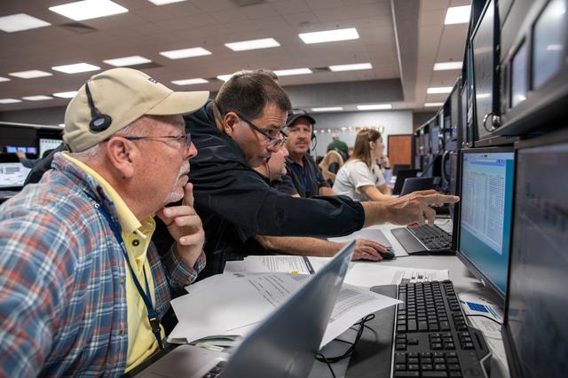NASA image: Launch Team Firing Room I Simulation for Artemis I