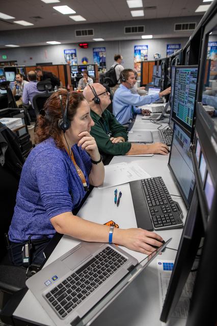 NASA image: Launch Team Firing Room I Simulation for Artemis I