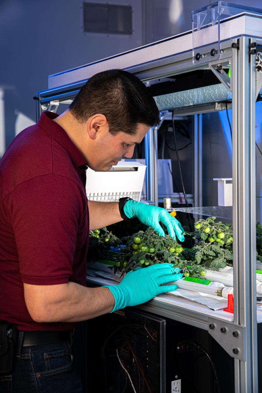 A multidisciplinary team of engineers, biologists, and horticulturalists working out of NASA's Kennedy Space Center in Florida supports the use of technology and automation in plant growth research that looks to supplement the diet of astronauts so they can undertake longer and more distant space exploration missions than ever before.