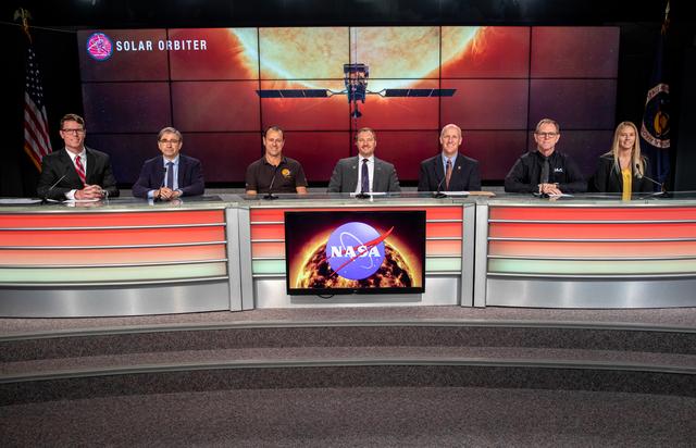 NASA image: Solar Orbiter Prelaunch News Conference