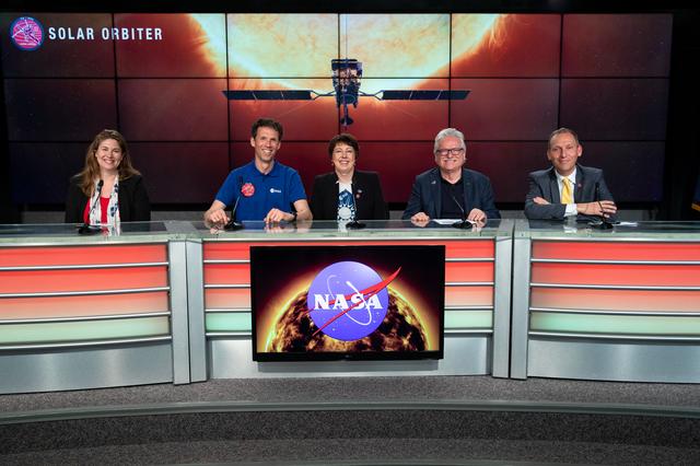 NASA image: Solar Orbiter Science Briefing