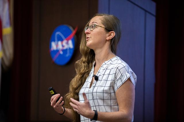 NASA image: Safety and Health Days - Dr. Cassie Hilditch, Fatigue Management