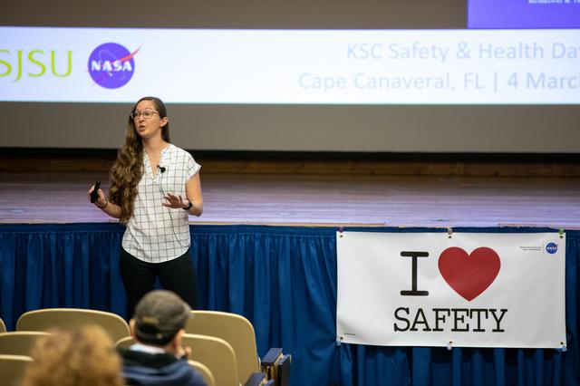 NASA image: Safety and Health Days - Dr. Cassie Hilditch, Fatigue Management