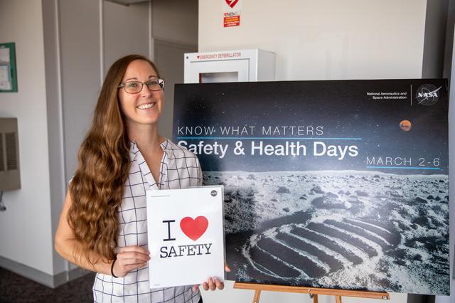 NASA image: Safety and Health Days - Dr. Cassie Hilditch, Fatigue Management