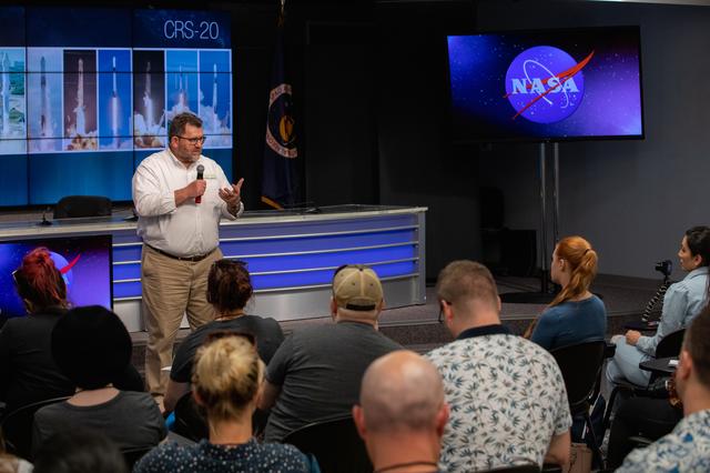 NASA image: SpaceX CRS-20 What's On Board Science Briefing