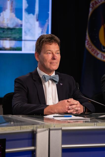 NASA image: SpaceX CRS-20 Prelaunch News Conference