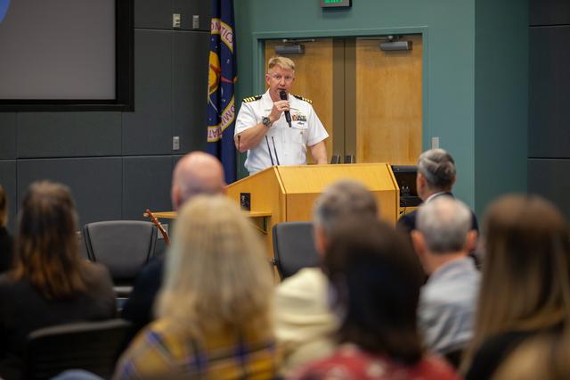 NASA image: Naval Academy Glee Club Performance