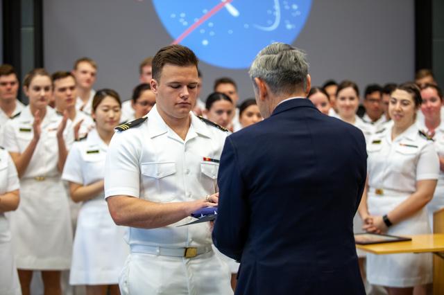 NASA image: Naval Academy Glee Club Performance