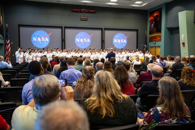 NASA image: Naval Academy Glee Club Performance
