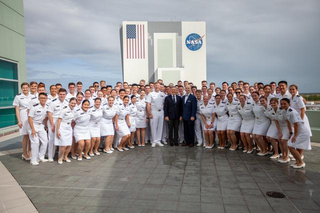 NASA image: Naval Academy Glee Club Performance