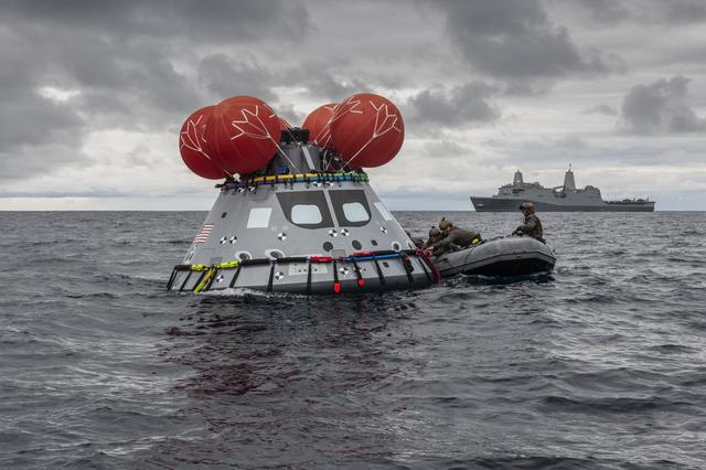 NASA image: Underway Recovery Test 8 (URT-8)