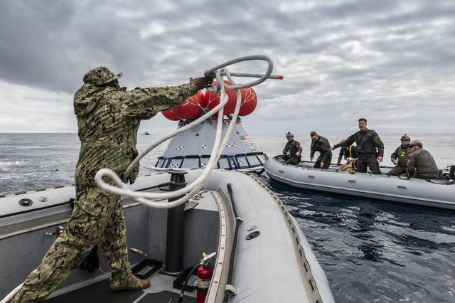 NASA image: Underway Recovery Test 8 (URT-8)