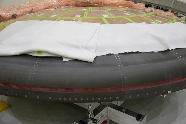 NASA image: Augmented Reality Work on Orion CM Heatshield