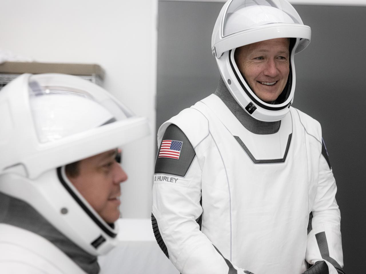 On Thursday, March 19 and Friday, March 20, SpaceX teams in Firing Room 4 at NASA's Kennedy Space Center in Florida and the company's Mission Control in Hawthorne, California, along with NASA flight controllers in Mission Control Houston, executed a full simulation of launch and docking of the Crew Dragon spacecraft, with NASA astronauts Bob Behnken and Doug Hurley participating in SpaceX's flight simulator. 