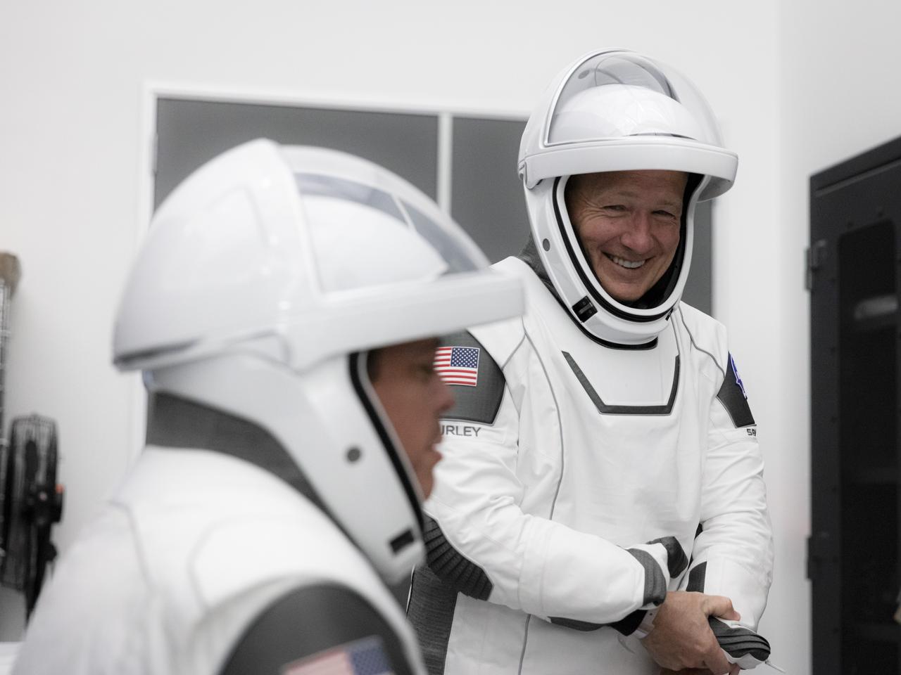 On Thursday, March 19 and Friday, March 20, SpaceX teams in Firing Room 4 at NASA's Kennedy Space Center in Florida and the company's Mission Control in Hawthorne, California, along with NASA flight controllers in Mission Control Houston, executed a full simulation of launch and docking of the Crew Dragon spacecraft, with NASA astronauts Bob Behnken and Doug Hurley participating in SpaceX's flight simulator. 