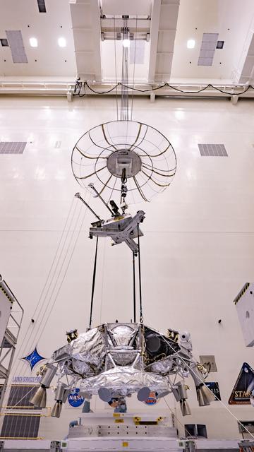 NASA image: Mars 2020 Perseverance Descent Stage Mass Properties Test