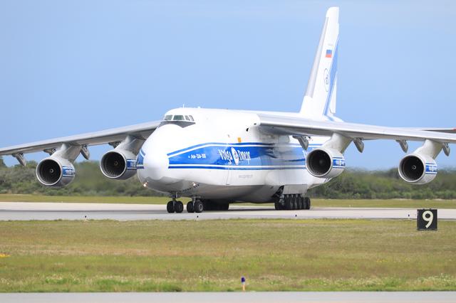 NASA image: Mars 2020 Booster Arrival