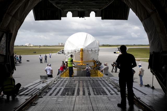NASA image: Mars 2020 Booster Offload