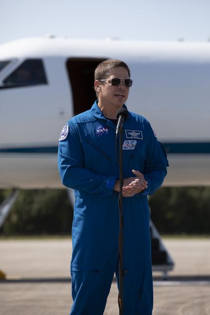 NASA image: NASA Hosts Crew Arrival News Conference for the agency’s Space