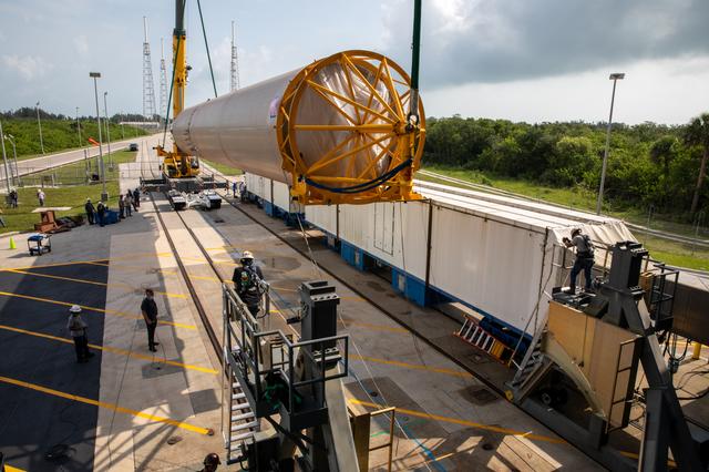 NASA image: Mars 2020 Launch Vehicle on Stand