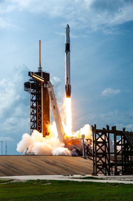 NASA image: SpaceX Demo-2 Liftoff