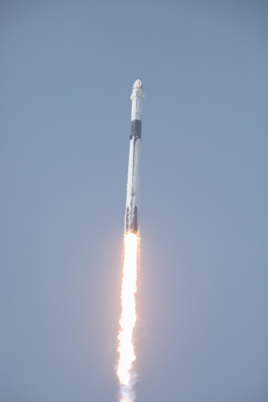 A SpaceX Falcon 9 rocket and Crew Dragon spacecraft lifts off from Launch Complex 39A at NASA’s Kennedy Space Center in Florida on May 30, 2020, carrying NASA astronauts Robert Behnken and Douglas Hurley to the International Space Station for the agency’s SpaceX Demo-2 mission. Liftoff occurred at 3:22 p.m. EDT. Behnken and Hurley are the first astronauts to launch from U.S. soil to the space station since the end of the Space Shuttle Program in 2011. Part of NASA’s Commercial Crew Program, this will be SpaceX’s final flight test, paving the way for the agency to certify the crew transportation system for regular, crewed flights to the orbiting laboratory.