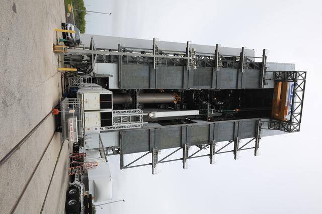 NASA image: Mars 2020 SRB 2 Lift and Mate