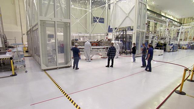 NASA image: Artemis II Crew Module Adapter Move to Clean Room