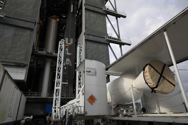 NASA image: Mars 2020 SRB 3 Preparations for Lift and Mate