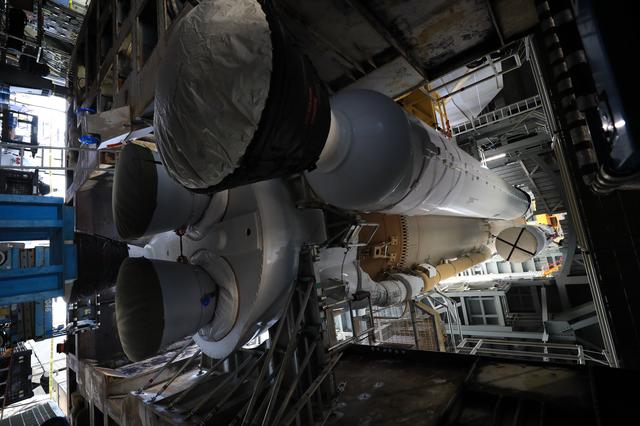 NASA image: Mars 2020 SRB 3 Preparations for Lift and Mate