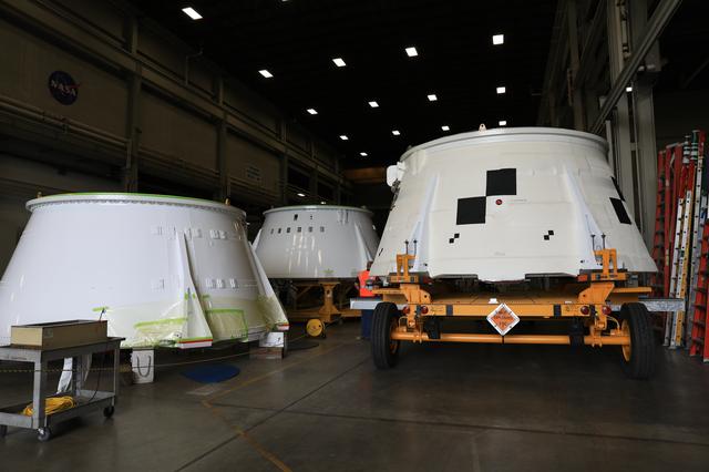 NASA image: Aft Skirt Delivery for Artemis I - Prep for RPSF