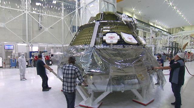 NASA image: Artemis II Crew Module Move to Clean Room