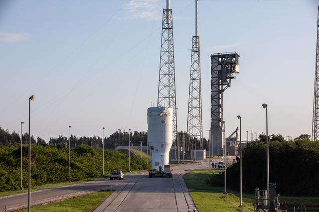 NASA image: Mars 2020 Centaur Lift and Mate