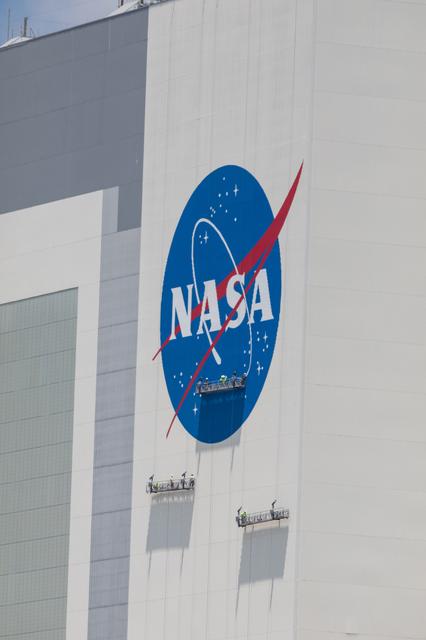 NASA image: VAB Painting and Nature
