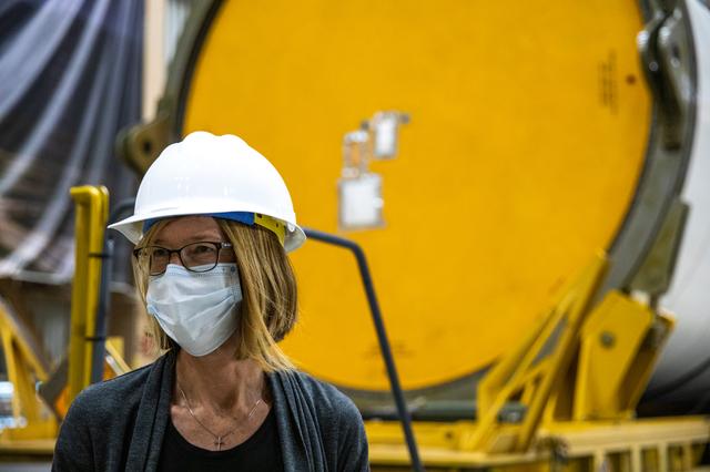 NASA image: Kathy Lueders, HEO AA, Artemis Hardware in RPSF