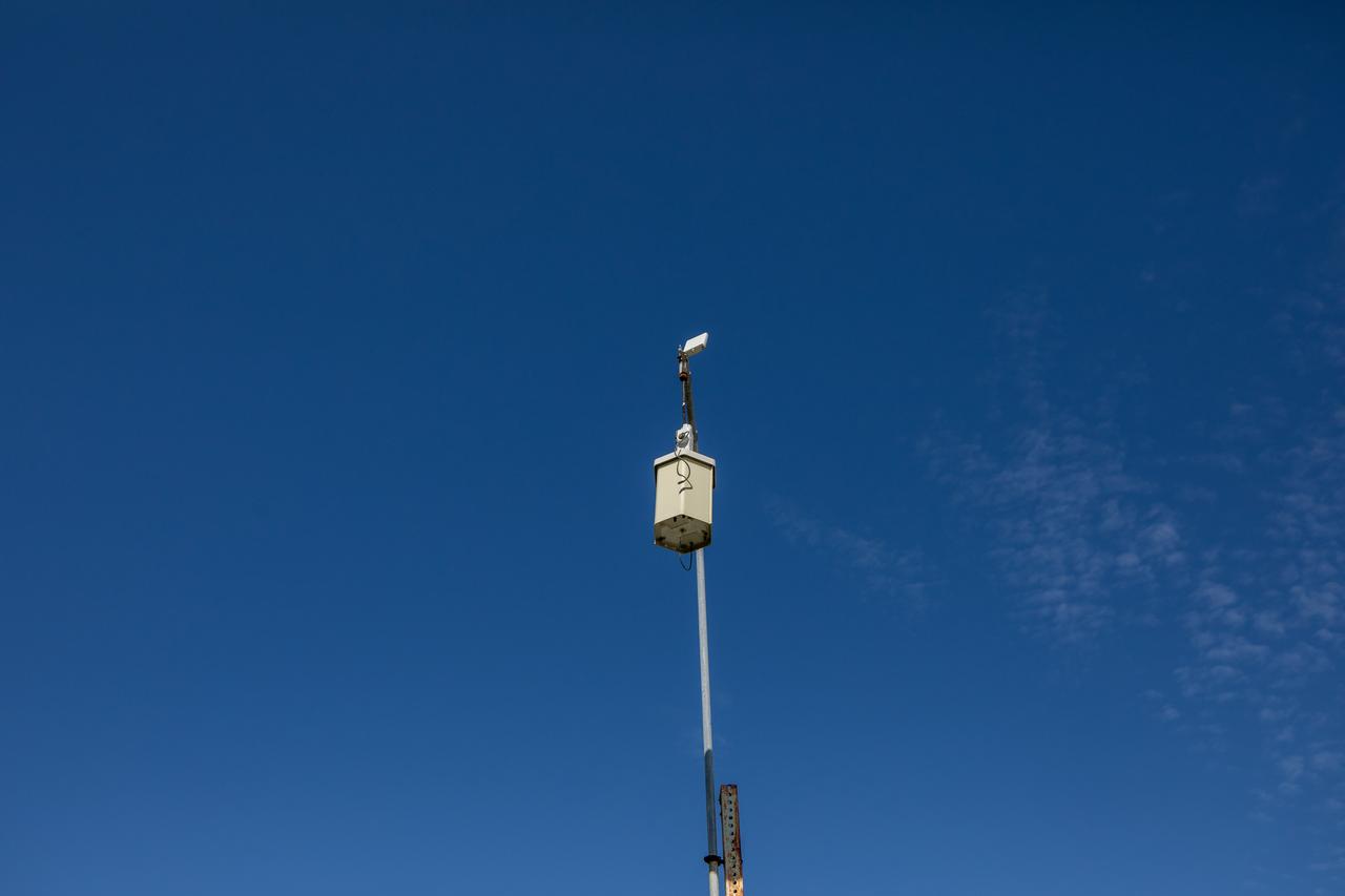 One of several Environmental Continuous Air Monitors, or ECAMS, is located in the Space Coast area on July 27, 2020, in preparation for launch of NASA’s Mars 2020 mission on July 30. The ECAMS are updated versions of those that were used for the launch of Curiosity. The Data Collection and Assessment Center uses information from the network of remote monitoring devises, including several that are located in areas for specific weather forecasting reported back to the operations center.
