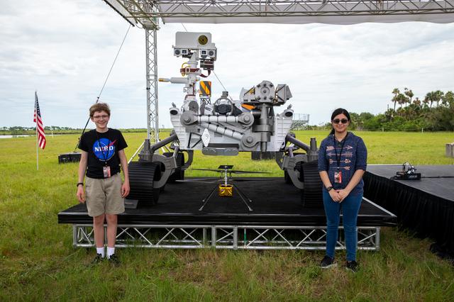 NASA image: Students who named Mars 2020 Rover