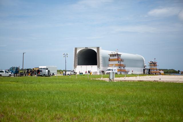 Artemis I Launch Vehicle Stage Adapter (LVSA) Arrival