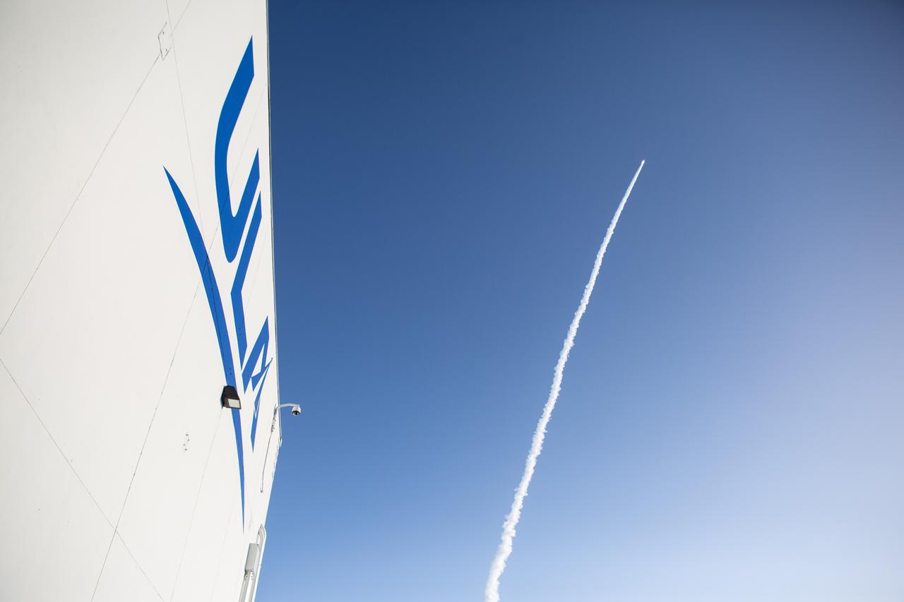 A view from the Atlas Space Operations Center of the launch of the United Launch Alliance Atlas V 541 rocket from Space Launch Complex 41 at Cape Canaveral Air Force Station in Florida on July 30, 2020. The Atlas V carried NASA’s Mars Perseverance rover and Ingenuity helicopter for its mission to Mars. Liftoff was at 7:50 a.m. EDT. The Perseverance rover is part of NASA’s Mars Exploration Program, a long-term effort of robotic exploration of the Red Planet. The rover’s seven instruments will search for habitable conditions in the ancient past and signs of past microbial life on Mars. The Launch Services Program at Kennedy is responsible for launch management.