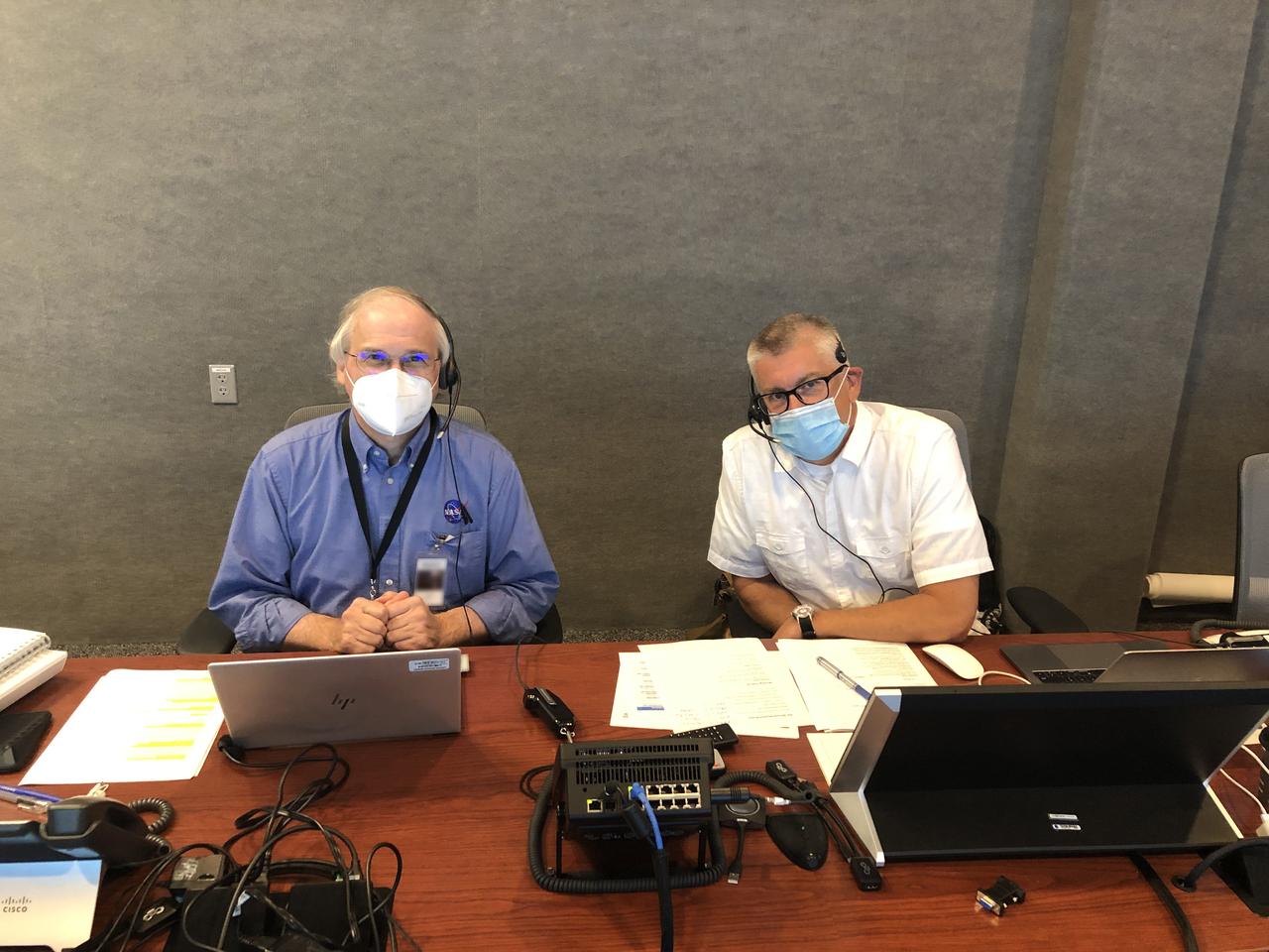 Joint Information Center (JIC), Emergency Operations Center (EOC) and Radiation Control Center (RADCC) members prepare for the launch of NASA’s Mars 2020 Perseverance rover and Ingenuity helicopter on July 30, 2020, at the agency’s Kennedy Space Center in Florida. JIC members include representatives on the local, regional and national level. Mars 2020 launched on a United Launch Alliance Atlas V 541 rocket from Space Launch Complex 41 at nearby Cape Canaveral Air Force Station. Liftoff was at 7:50 a.m. EDT. The rover is part of NASA’s Mars Exploration Program, a long-term effort of robotic exploration of the Red Planet. The rover will search for habitable conditions in the ancient past and signs of past microbial life on Mars. The Launch Services Program at Kennedy is responsible for launch management.