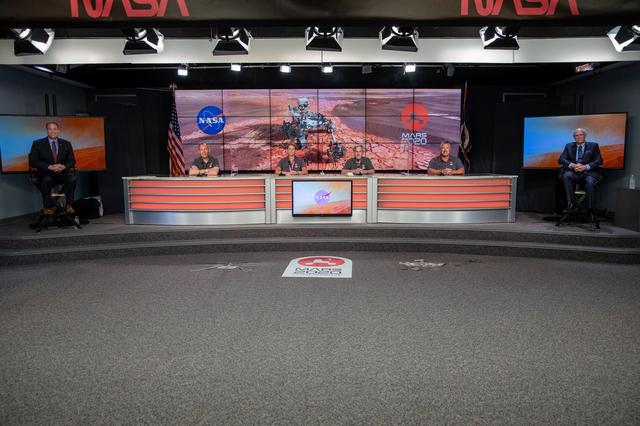 NASA image: Mars 2020 Post-launch News Conference